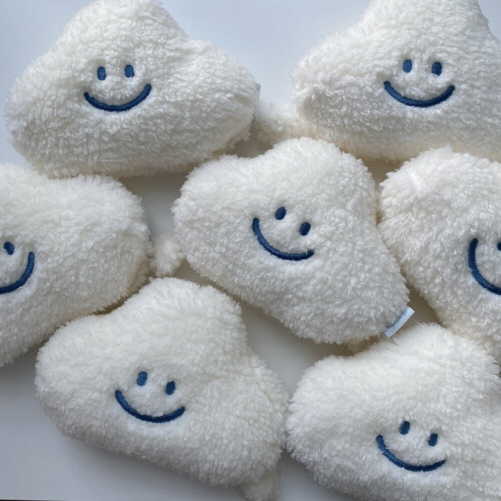Skyfolio Curly Cloud Pouch 毛毛化妝袋