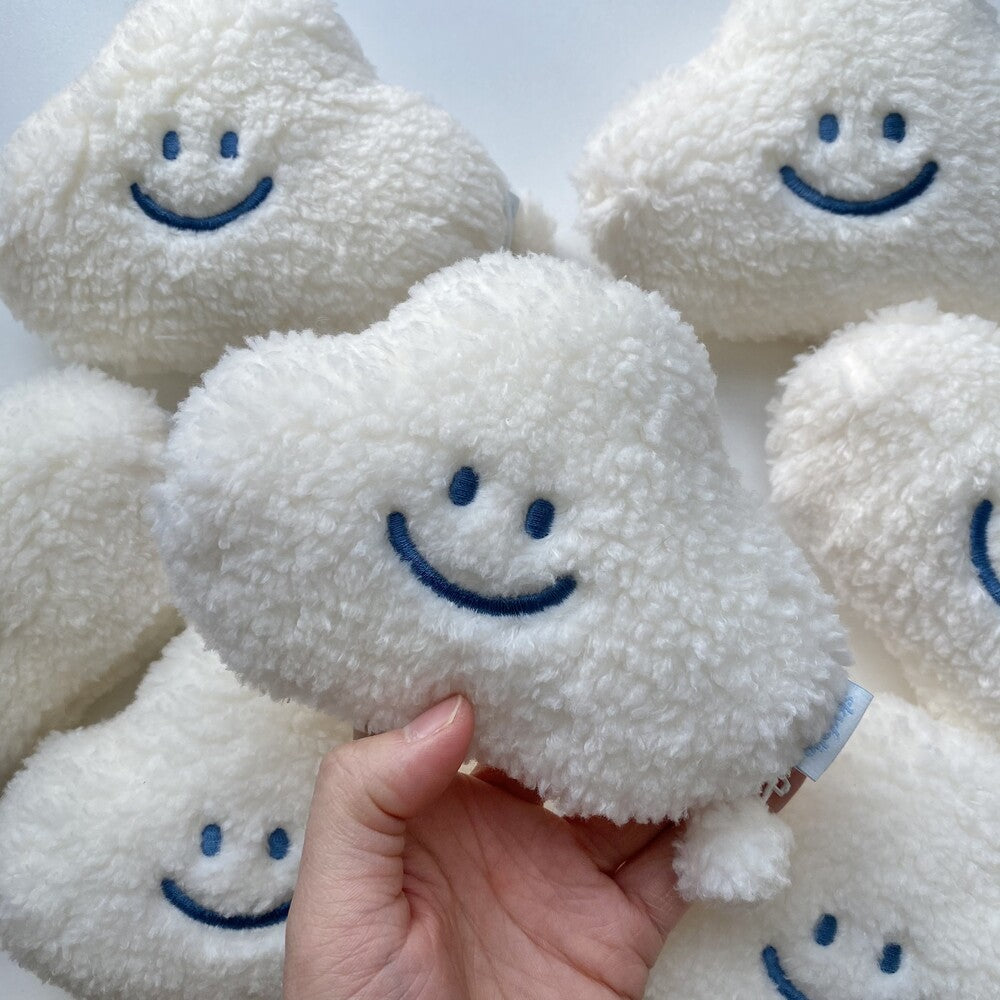 Skyfolio Curly Cloud Pouch 毛毛化妝袋