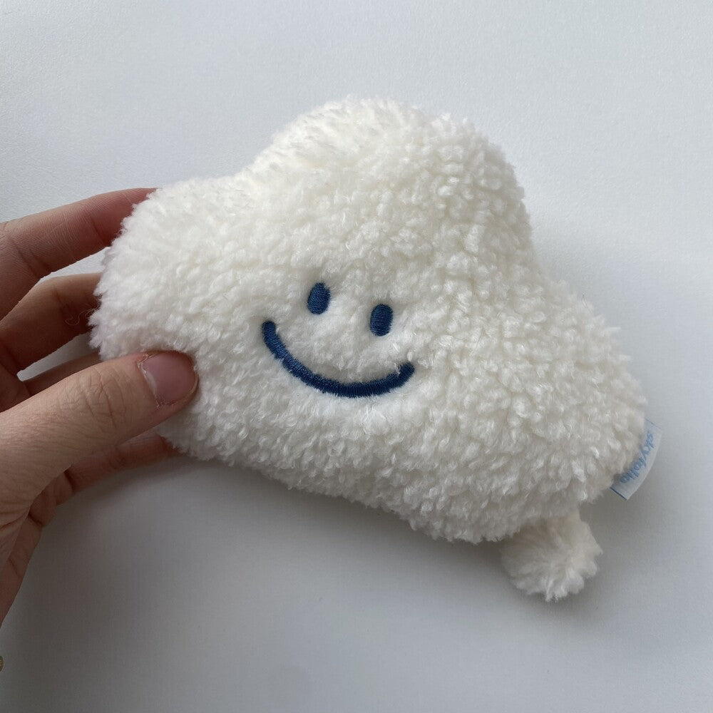 Skyfolio Curly Cloud Pouch 毛毛化妝袋