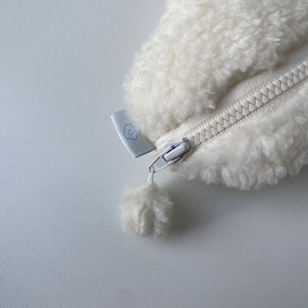 Skyfolio Curly Cloud Pouch 毛毛化妝袋
