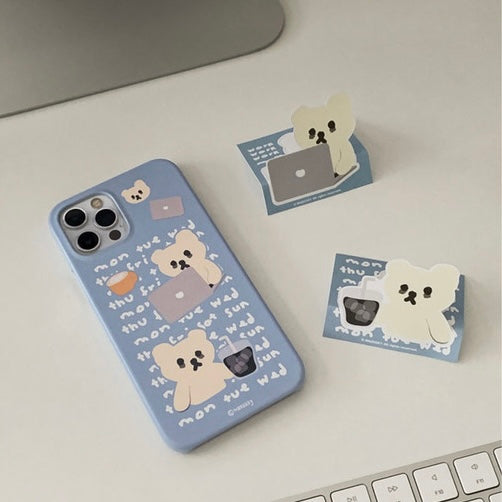 Mazzzzy Work Muffin Phone Case (Hard, glossy 亮面硬殼)