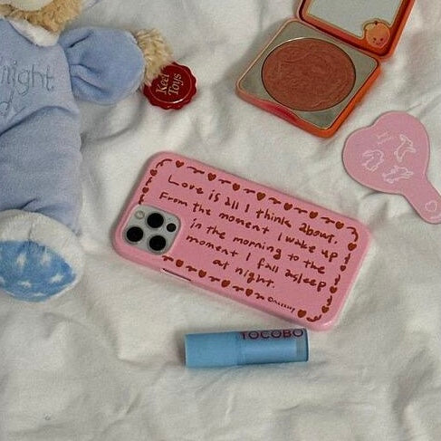 Mazzzzy love is all Phone Case (Hard, glossy 亮面硬殼)