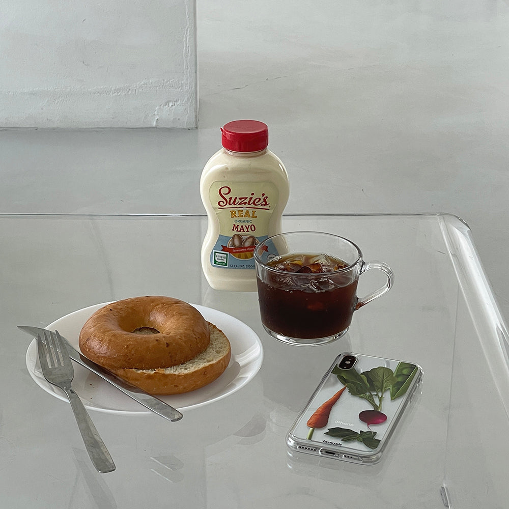 Byemypie Veggie Party Phone Case (Hard Jelly 透明殼)