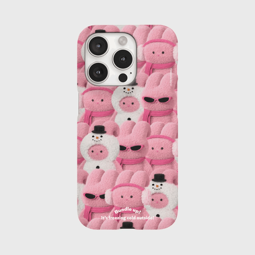 Pattern Windy Bundle Up Phone Case (Hard/Card Storage)
