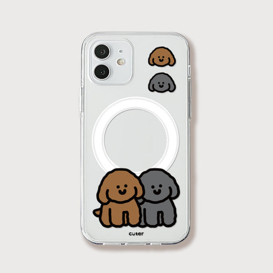 Cuter Poodles Magsafe Case