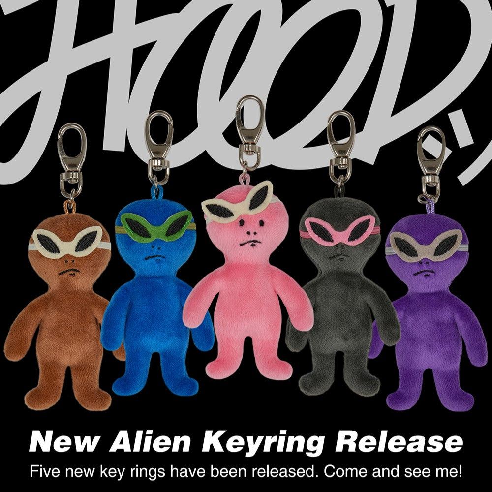 【aespa Karina同款】Hood Hood Alien Doll Keyring 外星人吊飾 (6色)