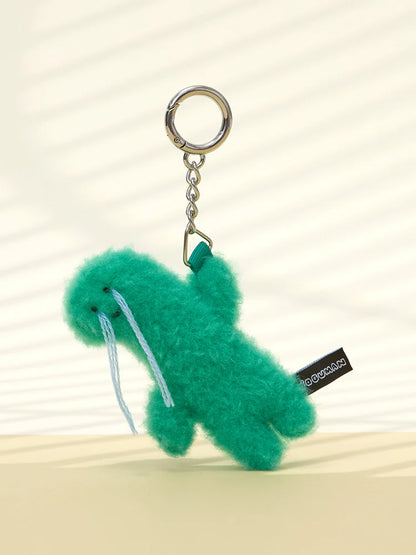 Joguman Studio [Office] Brachio/Woody Plush Keyring