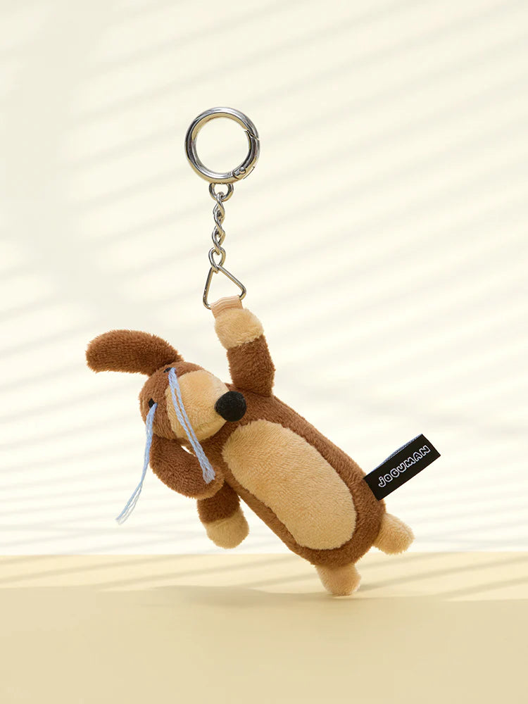 Joguman Studio [Office] Brachio/Woody Plush Keyring