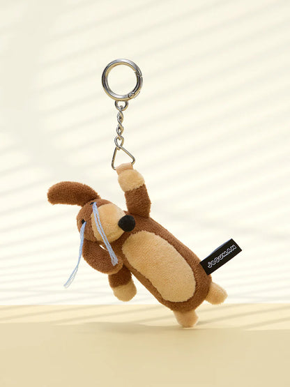 Joguman Studio [Office] Brachio/Woody Plush Keyring