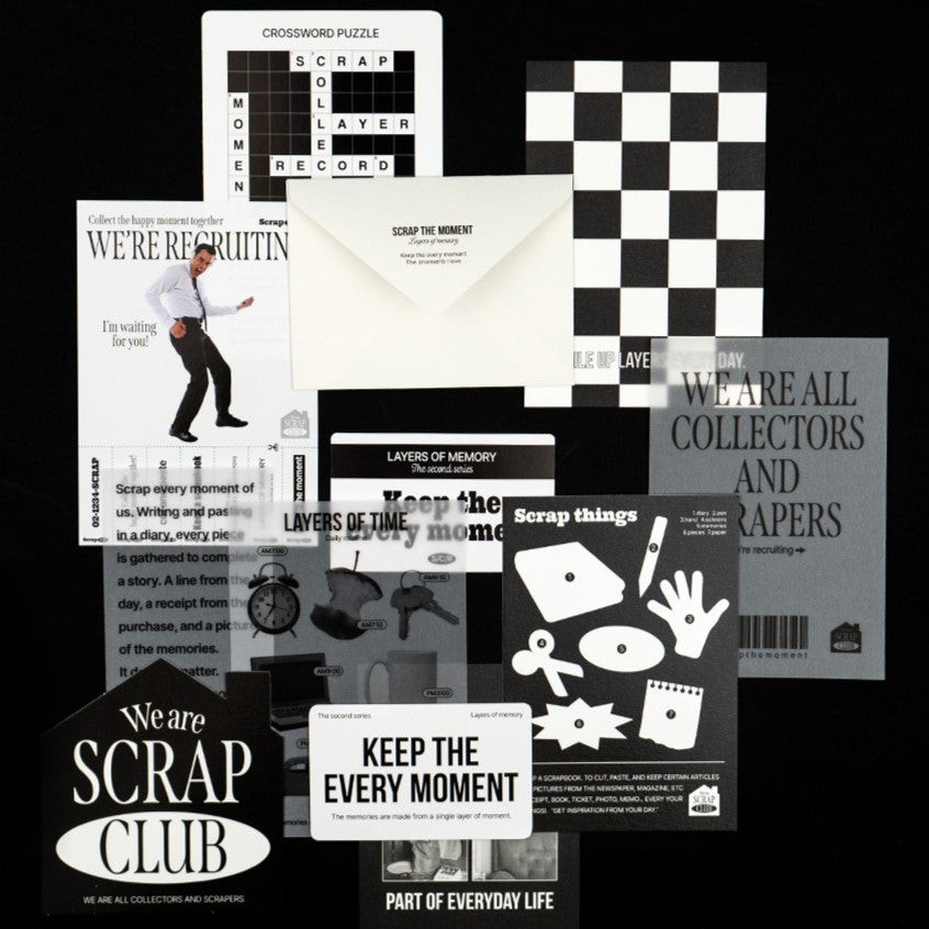 Lucalab Scrap the Moment Layered Pack (12P)