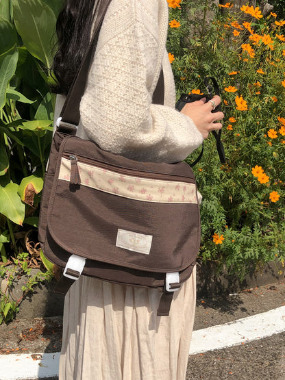 Ovuni Bon voyage messenger bag _vintage brown