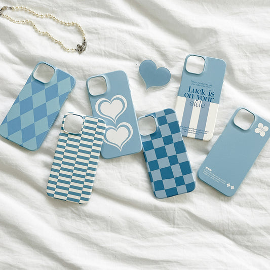 Coloring Blue Phone Case (Hard/Card Storage) (6款)