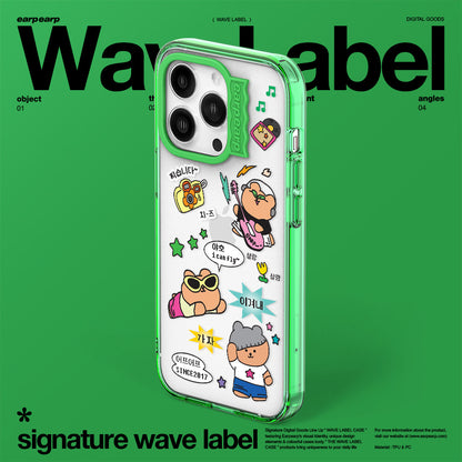 ENERGY COVY-GREEN (Wave Label Clear Case)