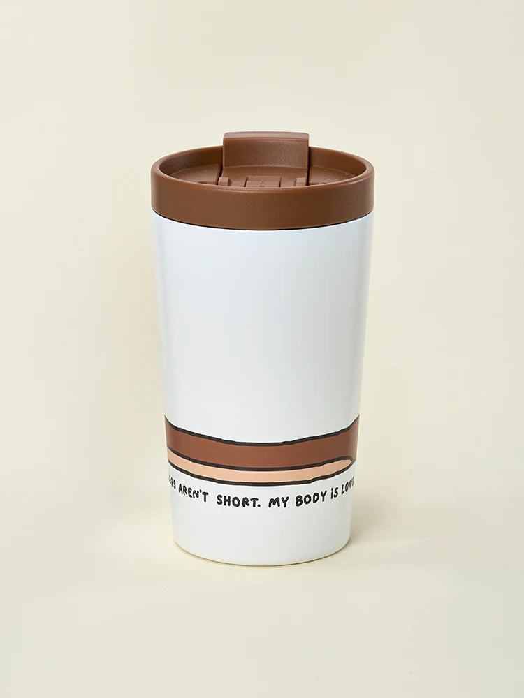 Joguman Woody Flip Cap Tumbler (420mL)