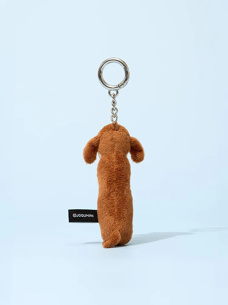 Joguman [Together] Brachio & Woody Plush Keyring