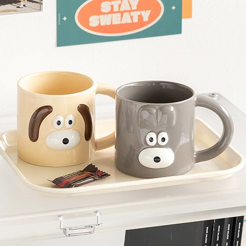 Romane Bunny & Puppy Mug Cup (2款/Set)