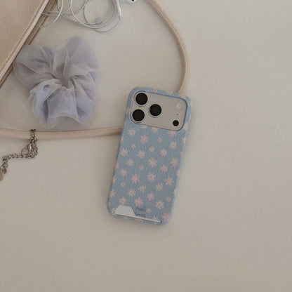 Cozy Flower Phone Case (Hard/Card Storage/Magsafe)