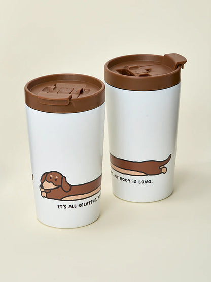 Joguman Woody Flip Cap Tumbler (420mL)