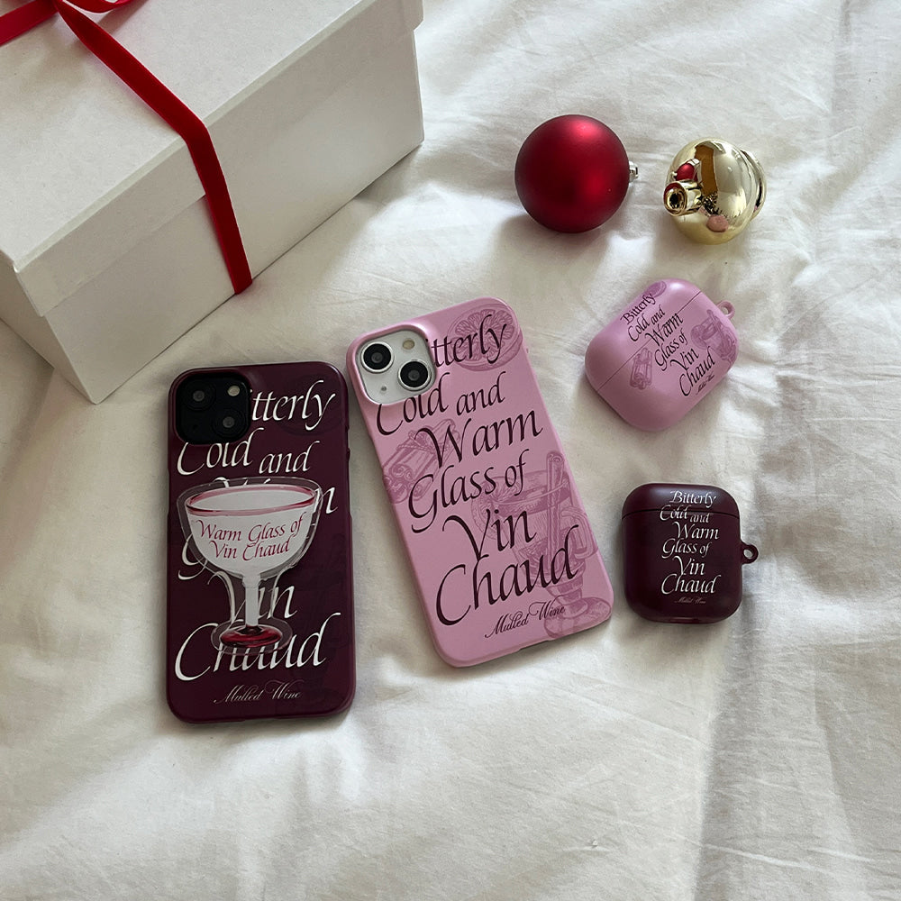 Glass Of Vin Chaud Phone Case (Hard/Card Storage)