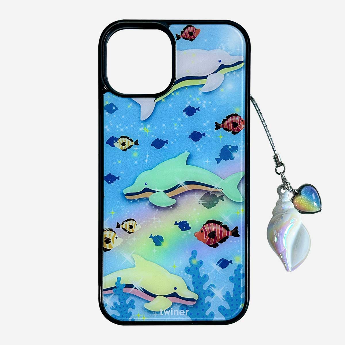 Twiner Dolphin Summer Phone Case (Epoxy)