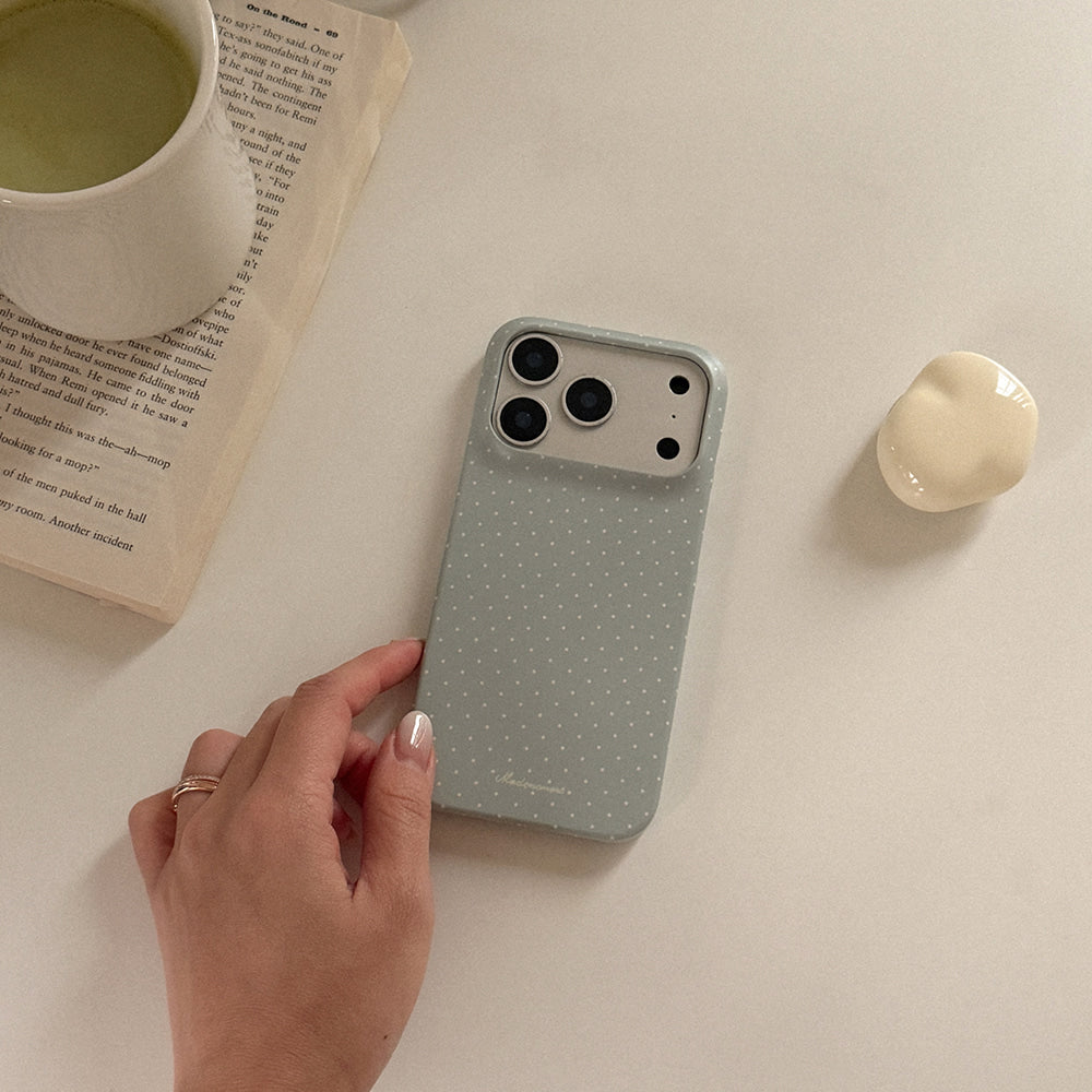 Matcha Mood Phone Case (Hard/Card Storage/Magsafe)