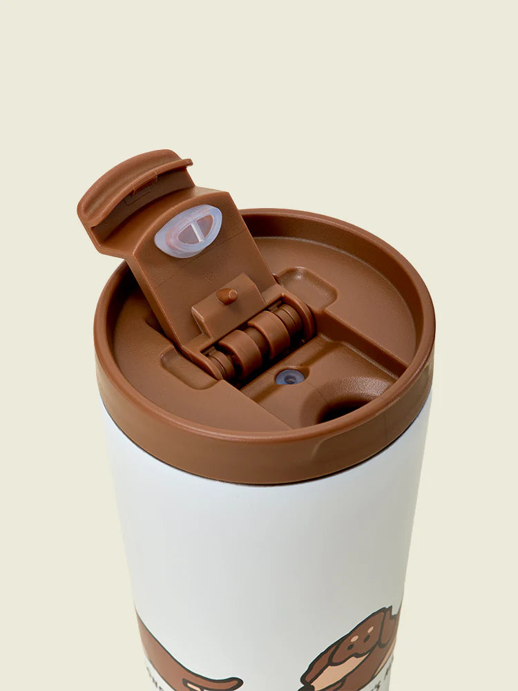 Joguman Woody Flip Cap Tumbler (420mL)