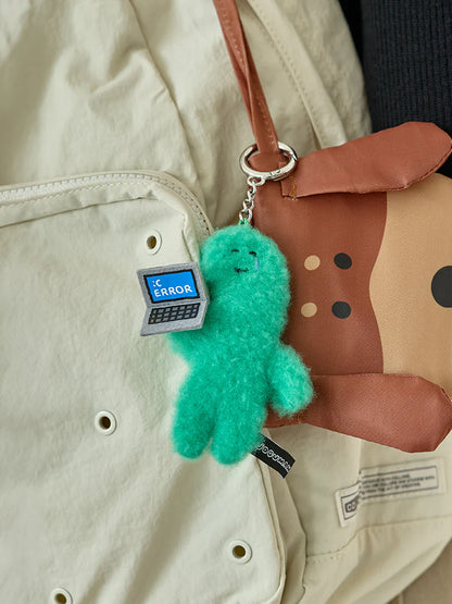Joguman Studio [Office] Brachio/Woody Plush Keyring