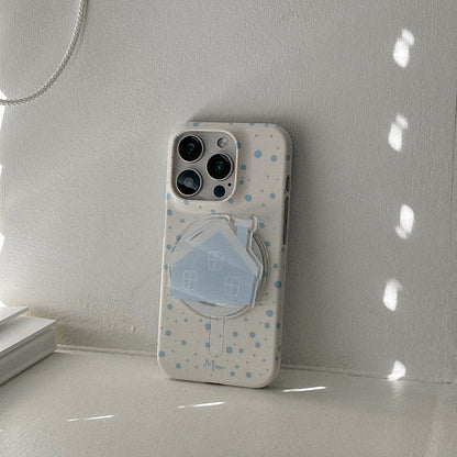 [mm] Snow Pattern Phone Case (Magsafe Hard)