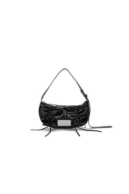 MATIN KIM HALF SHIRRING RIBBON ROUND BAG (6色)