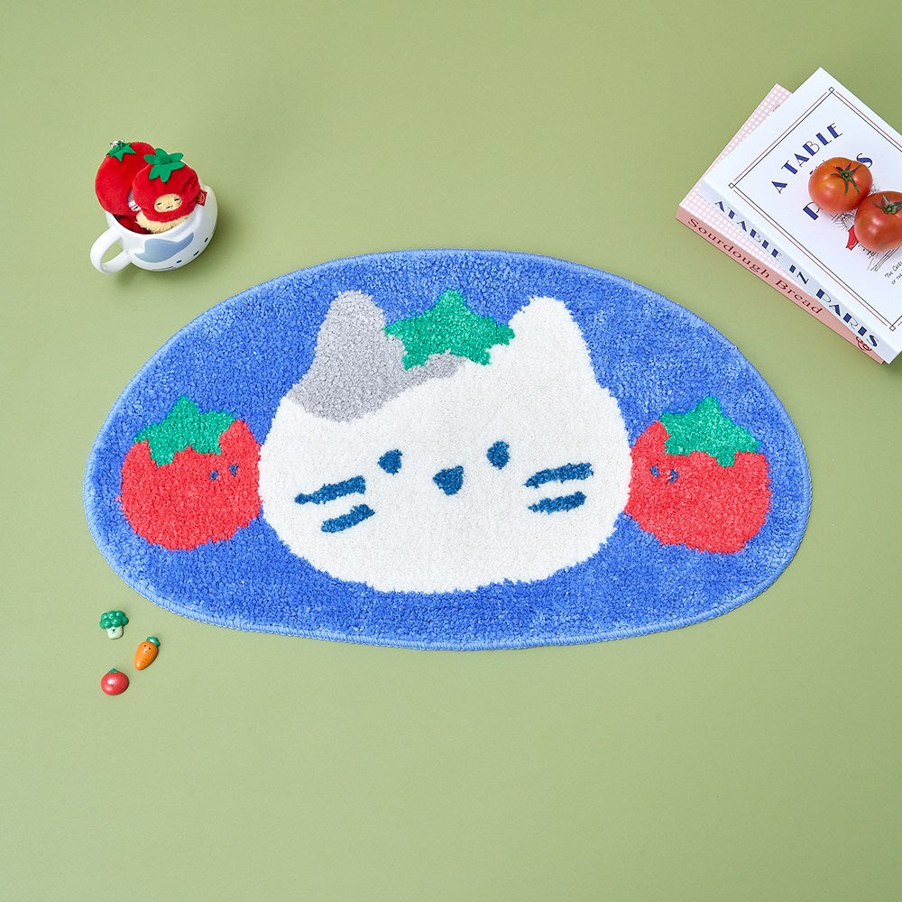 Butter Shop [Veggie Gang!] Tomato Bath Mat / Rug (2款) 造型地氈