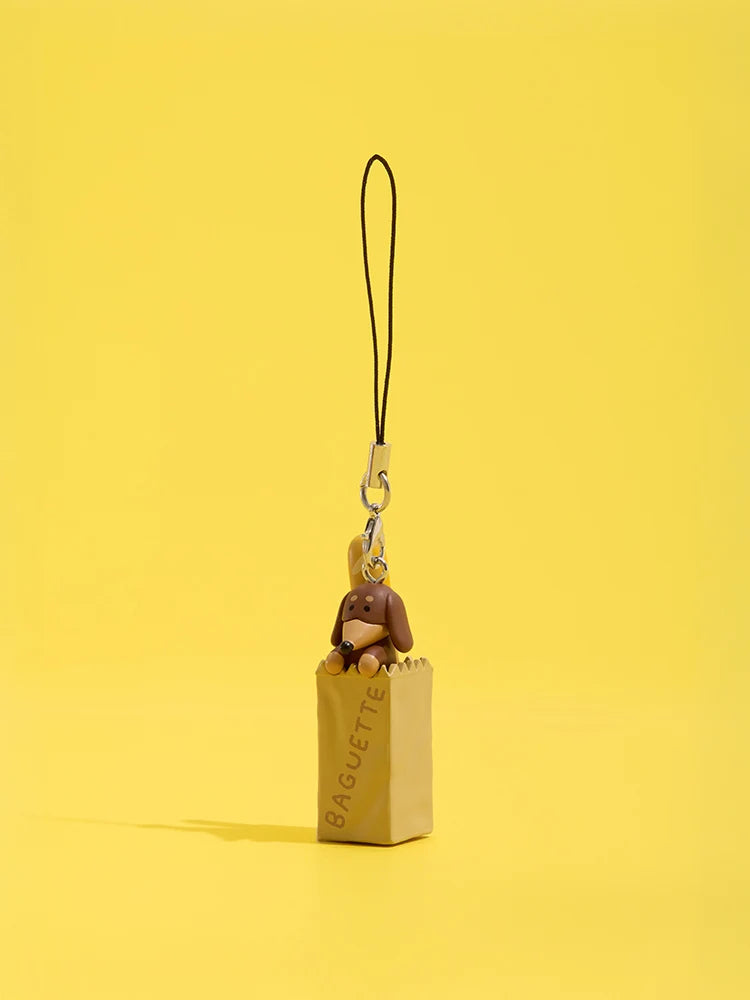 Joguman [You are what you eat] Random Figure Mobile Charm (6款隨機) 電話繩公仔盲盒