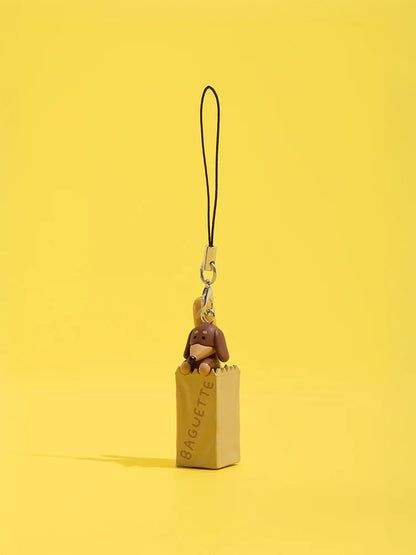 Joguman [You are what you eat] Random Figure Mobile Charm (6款隨機) 電話繩公仔盲盒