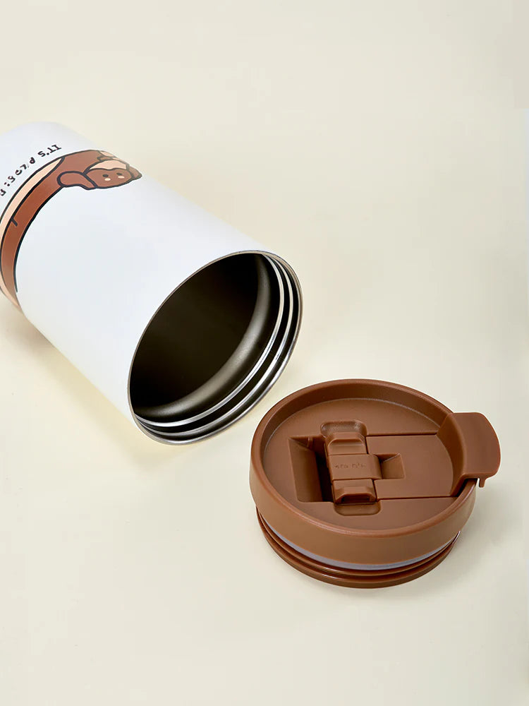 Joguman Woody Flip Cap Tumbler (420mL)