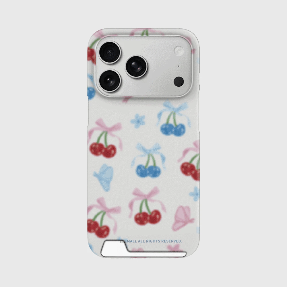 Blurry Cherry Phone Case (Hard/Card Storage/Magsafe)