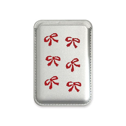 Mazzzzy Ribbon Pattern(Red) Phone Case (Magsafe)