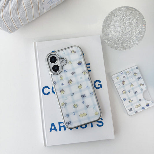 Second Morning Blue Lemon Soda Case (Glass Silver Bumper)