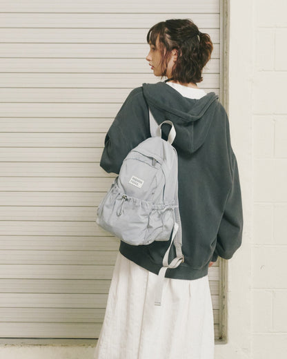 Masmarulez Mini ver. Ribbon Pocket Backpack_Fog blue