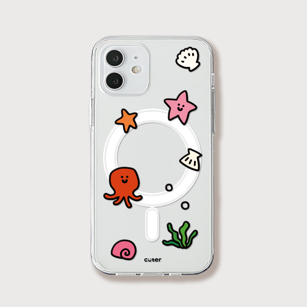 Cuter Under the Sea Drawing 2 Magsafe Case