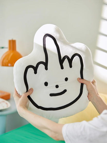 Joguman Studio Middle Finger Cushion (Throw Away)