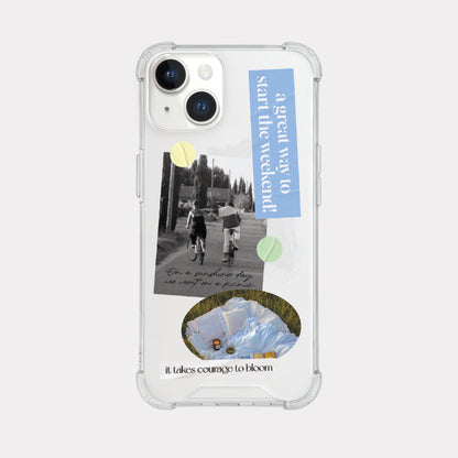 Spring Moments Sticker Phone Case (Clear/Tank Clear/Clear card storage)