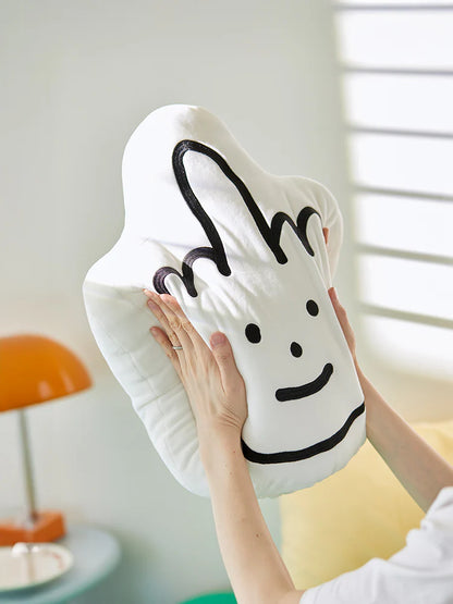 Joguman Studio Middle Finger Cushion (Throw Away)