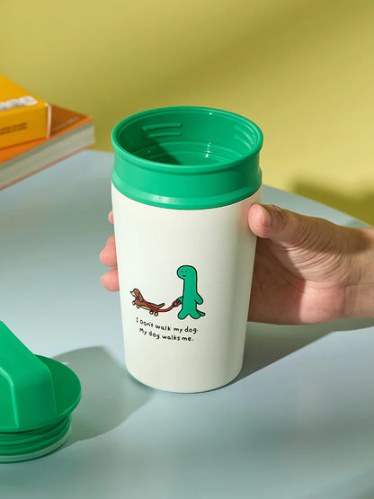 Joguman Studio Handle Tumbler (320mL) Daily Drinkware (Throw Away)