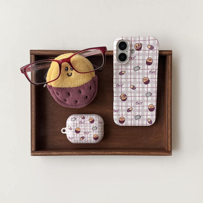 【新上架優惠🍋】Second Morning Glasses Checked Case (Hard 硬殼)