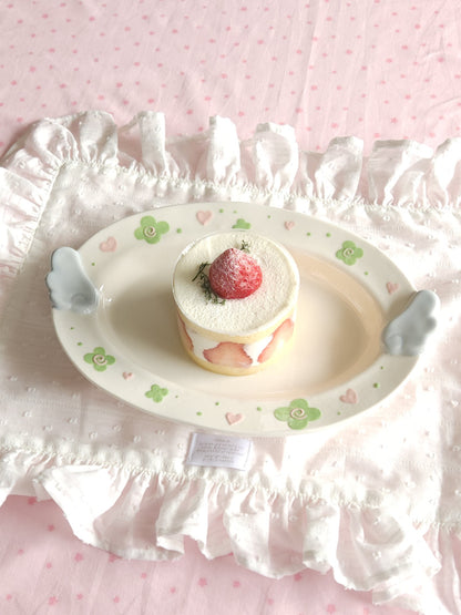 Muimi Pure Wing Ceramic Plate