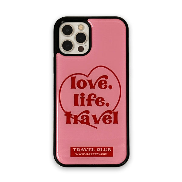 Mazzzzy Love, life, travel case (Epoxy Bumper)