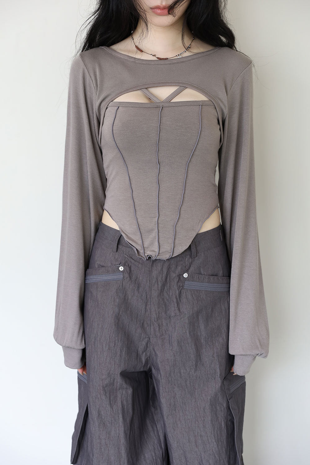 【現貨95折】Color in ID Mocha Top Set