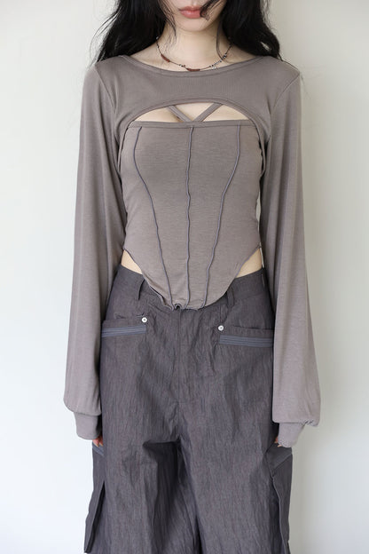【現貨95折】Color in ID Mocha Top Set