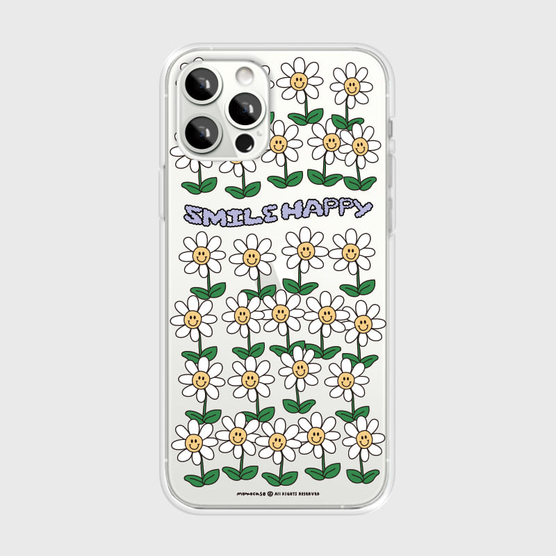 549 Happy Daisy Phone Case (Clear 透明殼)