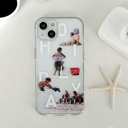 Sand Play Phone Case (Clear/Tank 透明/透明Tank款)