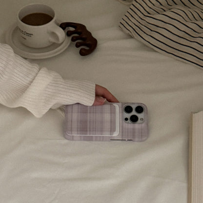 Autumn Check Phone Case (Hard/Card Storage/Magsafe)